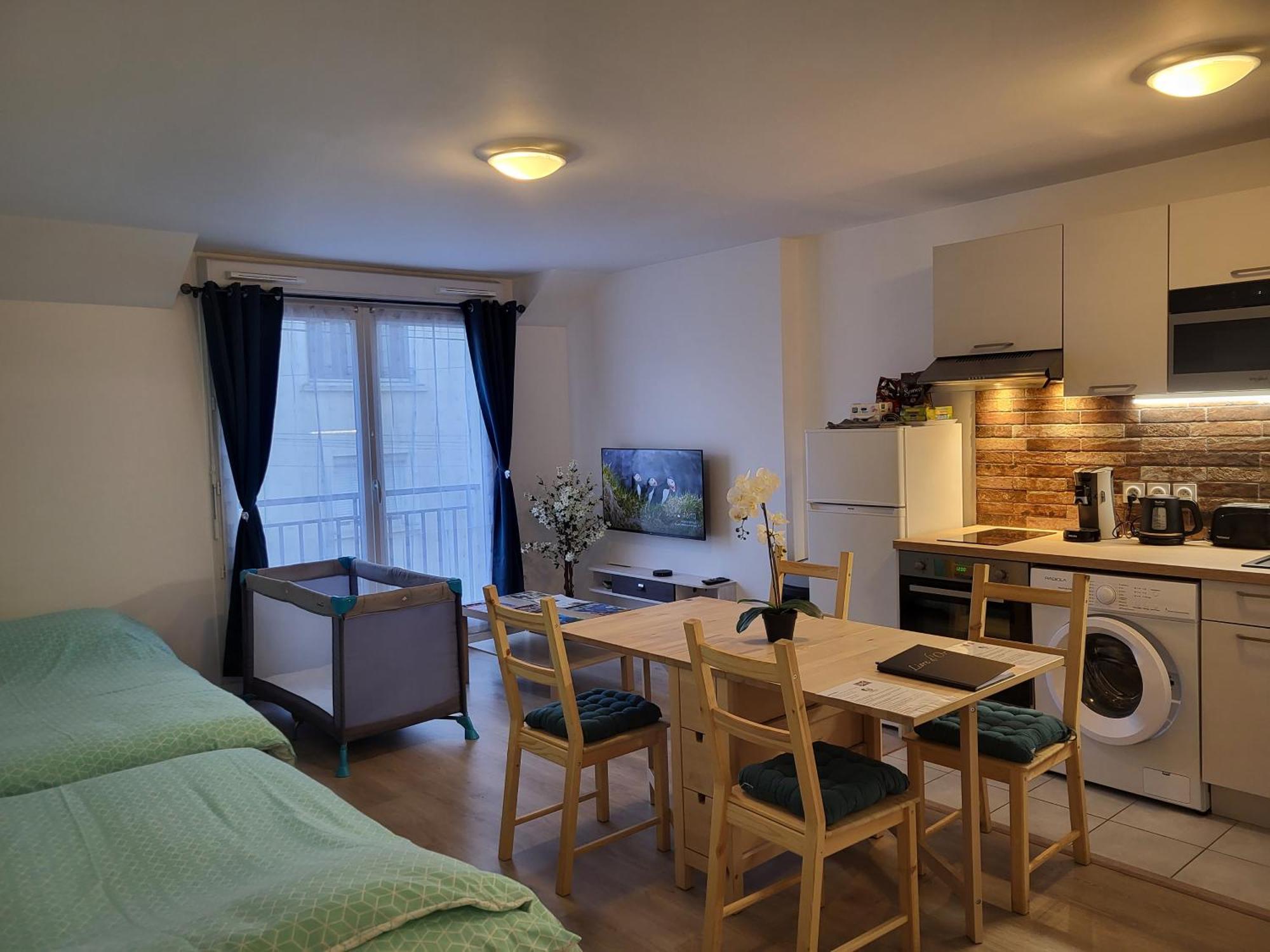 Apartamento Studio Cosy A 5 Minutes De Disneyland Paris Chalifert Exterior foto