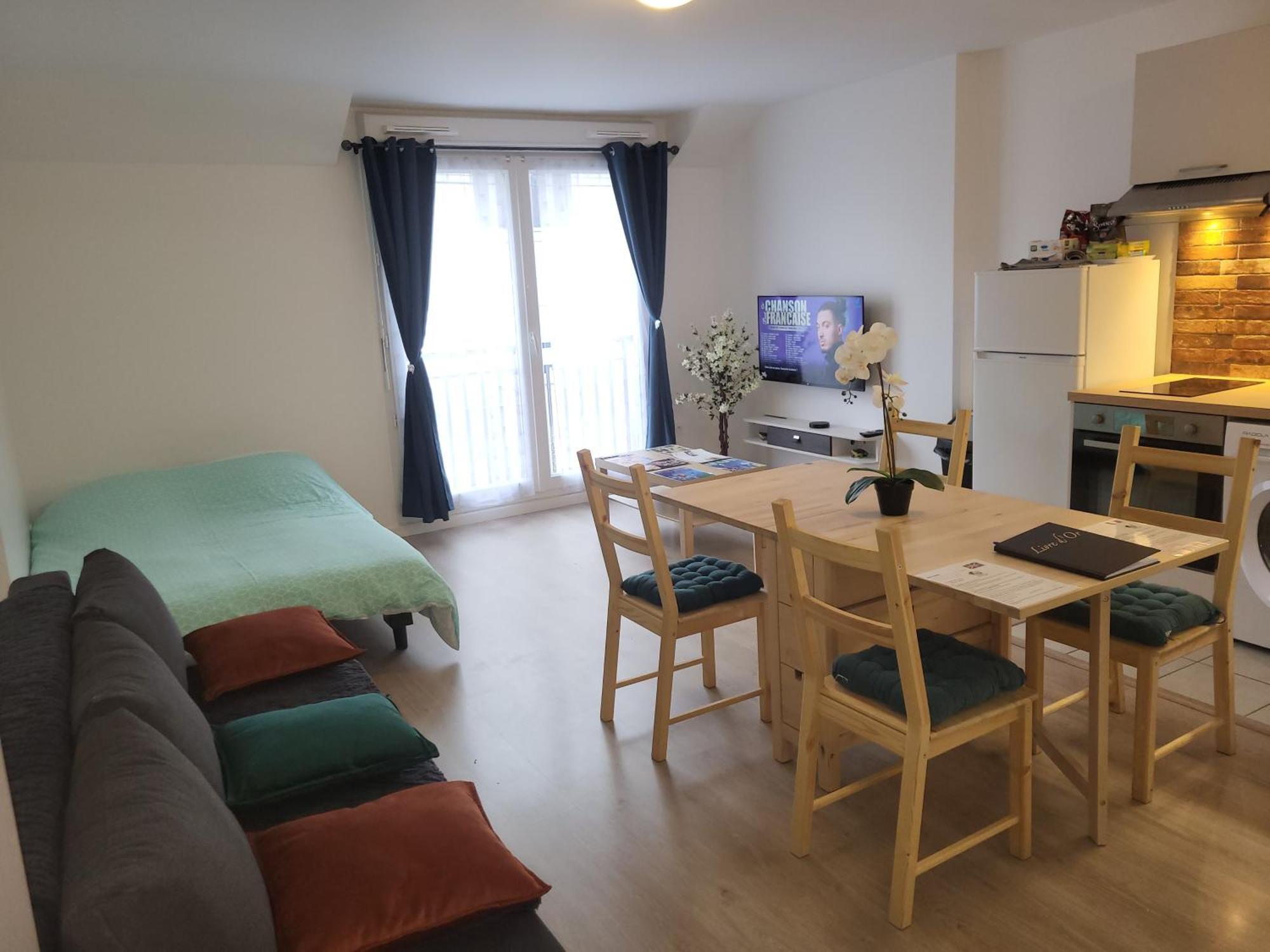 Studio Cosy A 5 Minutes De Disneyland Paris Chalifert Exterior foto